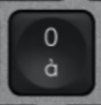 0 / à Reservetast Logitech MX Keys for Mac