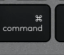 Cmd (L) Replacement key Logitech MX Keys for Mac