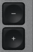 + (Num) Replacement key Logitech MX Keys for Mac
