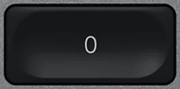0 (Num) Keičiamas klavišas Logitech MX Keys for Mac