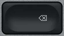 Backspace Reservetast Logitech MX Keys for Mac