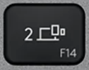 Bluetooth 2 Touche de remplacement Logitech MX Keys for Mac