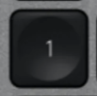 1 (Num) Reservetast Logitech MX Keys for Mac
