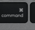 Cmd (L) Replacement key Logitech MX Keys for Mac