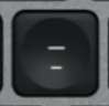 - / _ Touche de remplacement Logitech MX Keys for Mac