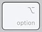 Option droite ⌥ Replacement key AZERTY (FR) White Apple Magic Keyboard