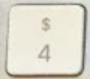 $ / 4 Replacement key Apple Magic Keyboard avec pavé numérique