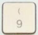 ( / 9 Replacement key Apple Magic Keyboard avec pavé numérique