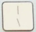 | / \ Replacement key Apple Magic Keyboard avec pavé numérique