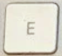 E Replacement key Apple Magic Keyboard avec pavé numérique