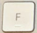 F Replacement key Apple Magic Keyboard avec pavé numérique
