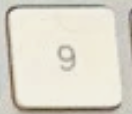 Pavé 9 Touche de remplacement QWERTY (US) Blanc Apple Magic Keyboard avec pavé numérique