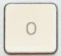 O Touche de remplacement QWERTY (US) Blanc Apple Magic Keyboard avec pavé numérique