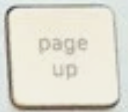 Page précédente ⇞ Touche de remplacement Apple Magic Keyboard avec pavé numérique