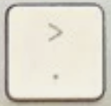 > / . Replacement key Apple Magic Keyboard avec pavé numérique