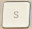 S Touche de remplacement QWERTY (US) Blanc Apple Magic Keyboard avec pavé numérique