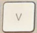 V Touche de remplacement QWERTY (US) Blanc Apple Magic Keyboard avec pavé numérique