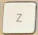 Z Touche de remplacement QWERTY (US) Blanc Apple Magic Keyboard avec pavé numérique