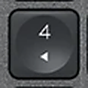 4 (Num) Reservetast QWERTY (nordisk) Svart Logitech MX Keys