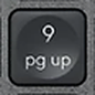 9 (Num) Reservetast QWERTY (nordisk) Svart Logitech MX Keys