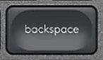 Backspace Reservetast QWERTY (nordisk) Svart Logitech MX Keys