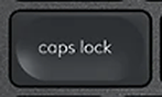 Caps Lock Reservetast QWERTY (nordisk) Svart Logitech MX Keys