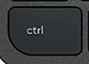Ctrl Reservetast QWERTY (nordisk) Svart Logitech MX Keys