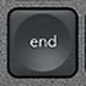 End Replacement key Logitech MX Keys