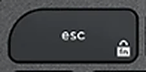 Esc Reservetast QWERTY (nordisk) Svart Logitech MX Keys