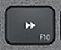 F10 Reservetast QWERTY (nordisk) Svart Logitech MX Keys