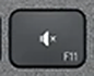 F11 Reservetast QWERTY (nordisk) Svart Logitech MX Keys
