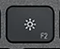 F2 Reservetast QWERTY (nordisk) Svart Logitech MX Keys