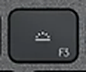F3 Reservetast QWERTY (nordisk) Svart Logitech MX Keys