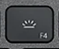 F4 Reservetast QWERTY (nordisk) Svart Logitech MX Keys