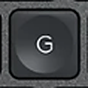 G Replacement key Logitech MX Keys