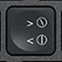 < / > Reservetast QWERTY (nordisk) Svart Logitech MX Keys