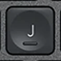 J Reservetast QWERTY (nordisk) Svart Logitech MX Keys