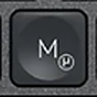 M Reservetast QWERTY (nordisk) Svart Logitech MX Keys