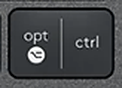 Opt / Ctrl (R) Reservetast QWERTY (nordisk) Svart Logitech MX Keys