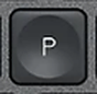 P Reservetast QWERTY (nordisk) Svart Logitech MX Keys