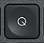 Q Reservetast QWERTY (nordisk) Svart Logitech MX Keys