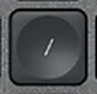 ÷ (Num) Reservetast QWERTY (nordisk) Svart Logitech MX Keys