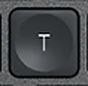 T Reservetast QWERTY (nordisk) Svart Logitech MX Keys