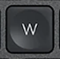 W Reservetast QWERTY (nordisk) Svart Logitech MX Keys