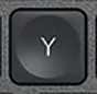 Y Reservetast QWERTY (nordisk) Svart Logitech MX Keys