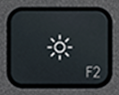 F2 Tecla de substituição QWERTY (PT) Preto Logitech MX Keys