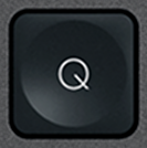 Q Tecla de substituição QWERTY (PT) Preto Logitech MX Keys