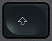 Shift (L) Tecla de substituição QWERTY (PT) Preto Logitech MX Keys