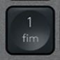 1 (Num) Touche de remplacement Logitech MX Keys