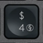4 / $ Touche de remplacement Logitech MX Keys